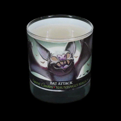 animation of spectre bat attack candle