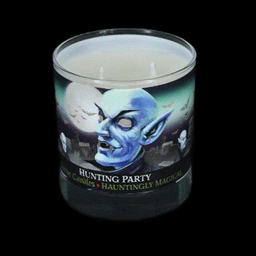 animation of spectre hunting party candle
