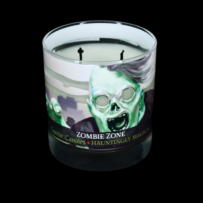 spectre candles zombie zone candle, extinguished